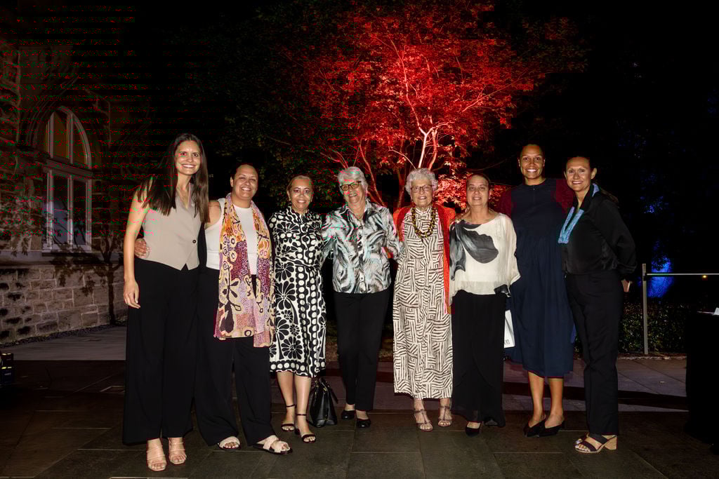 staff members at the 35 year event