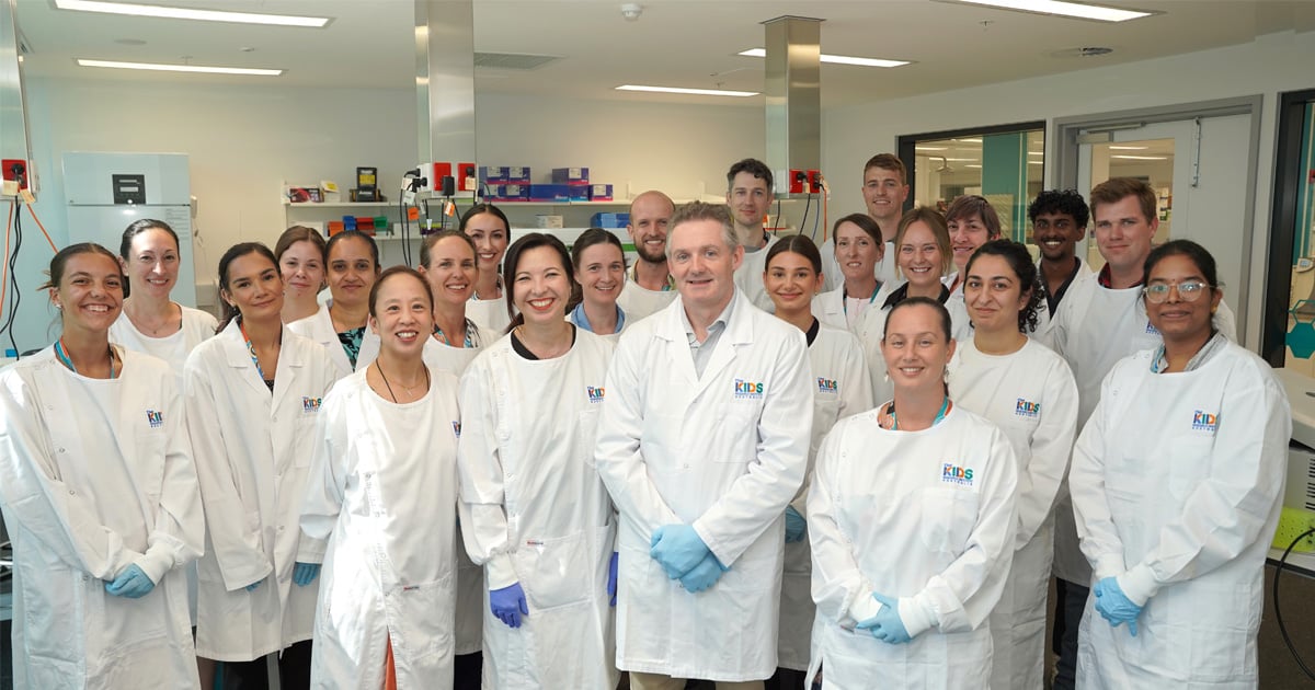 members of the brain tumour research team